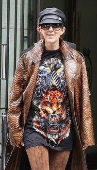 Celine Dion leaves the Royal Monceau Hotel | Picture 1512467