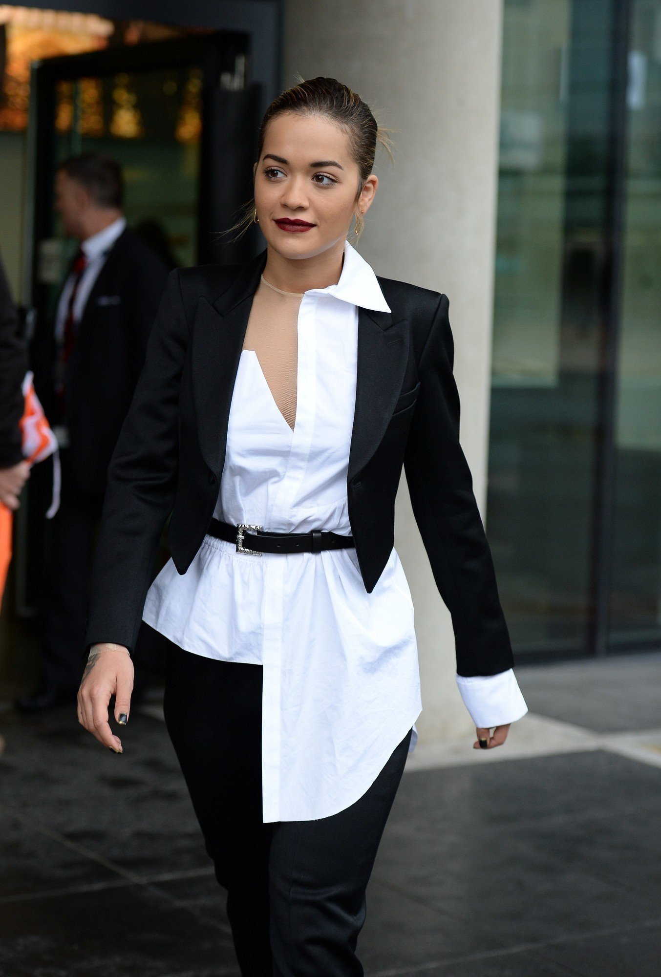 Rita Ora leaves the BBC Breakfast studios | Picture 1512845