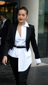 Rita Ora leaves the BBC Breakfast studios | Picture 1512845