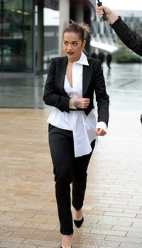 Rita Ora leaves the BBC Breakfast studios | Picture 1512846