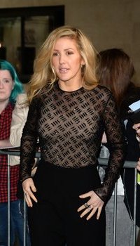 Ellie Goulding arrives at BBC Radio 1 | Picture 1501266