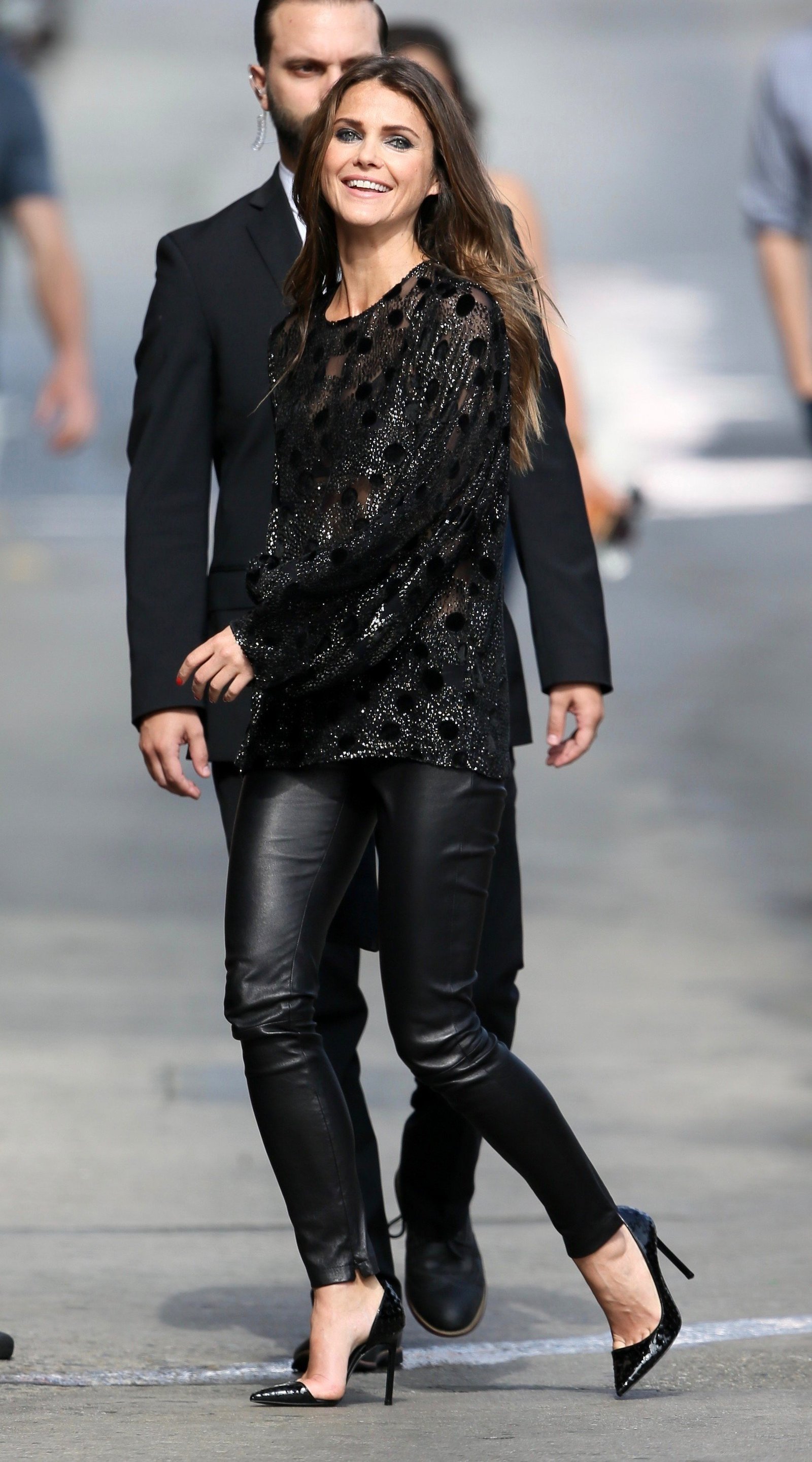 Keri Russell arrives at the ABC studios | Picture 1501140