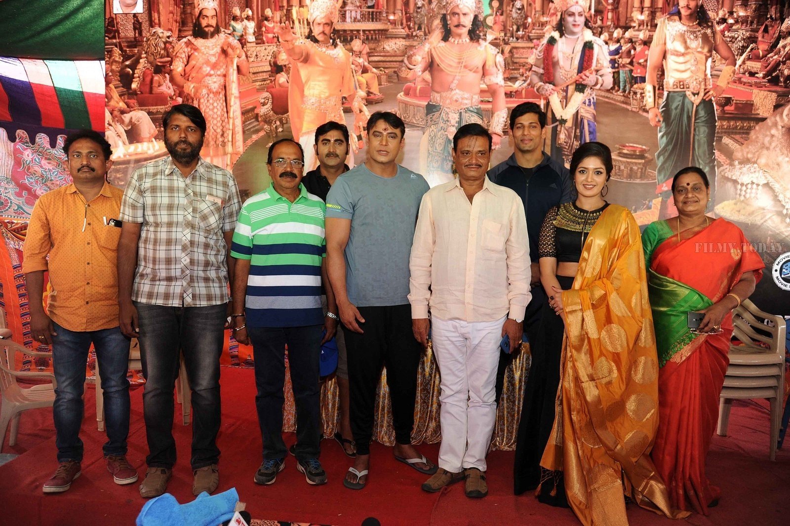 Kurukshetra Kannada Film Shooting at Ramoji Rao Film City Hyderabad Photos | Picture 1556520