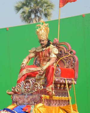 Kurukshetra Kannada Film Shooting at Ramoji Rao Film City Hyderabad Photos | Picture 1556497