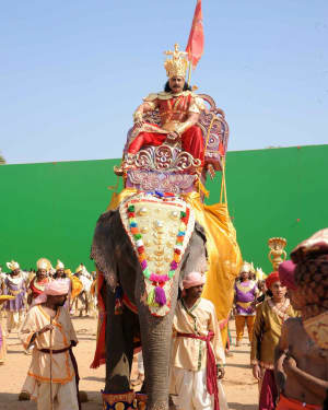 Kurukshetra Kannada Film Shooting at Ramoji Rao Film City Hyderabad Photos | Picture 1556491