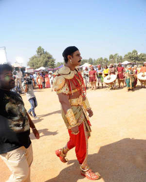 Kurukshetra Kannada Film Shooting at Ramoji Rao Film City Hyderabad Photos | Picture 1556490