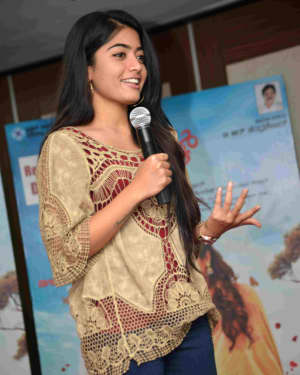 Rashmika Mandanna - Chamak Film Success Meet Photos | Picture 1557666