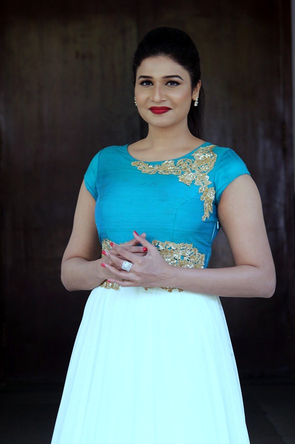 Actress Anjena Kirti at Yaagan Movie Audio Launch Photos | Picture 1490223