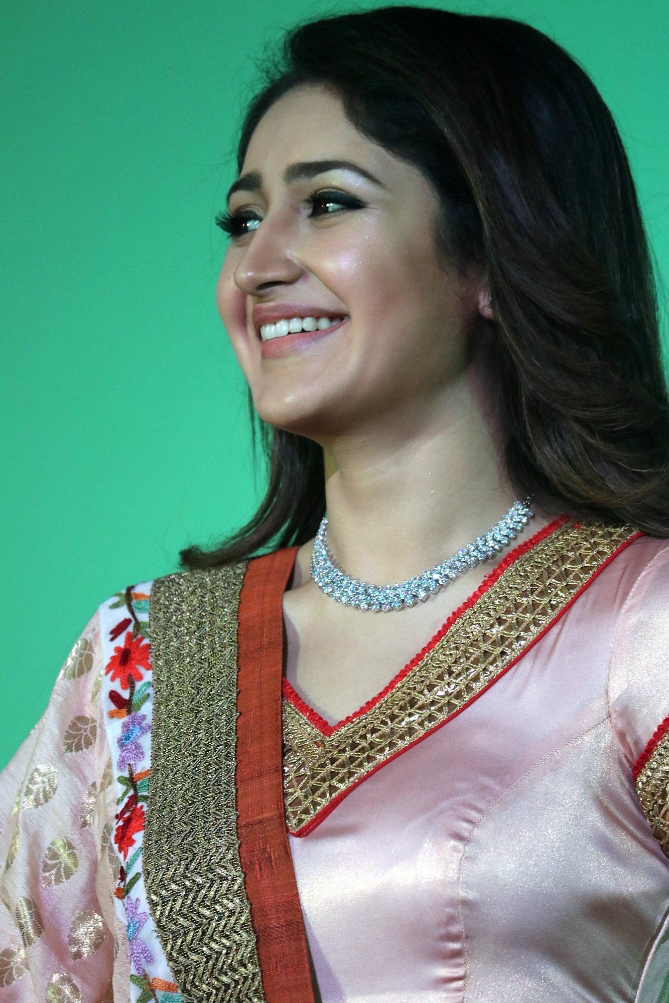 Actress Sayyeshaa Stills at Vanamagan Audio Launch | Picture 1494733