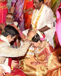 Vishal Sister Aishwarya Reddy Wedding Photos