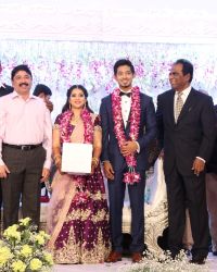 Actor Vishal's Sister Aishwarya Wedding Reception Photos | Picture 1524171