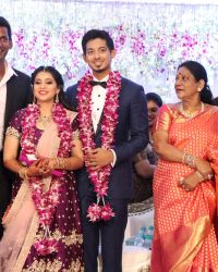 Actor Vishal's Sister Aishwarya Wedding Reception Photos | Picture 1524175