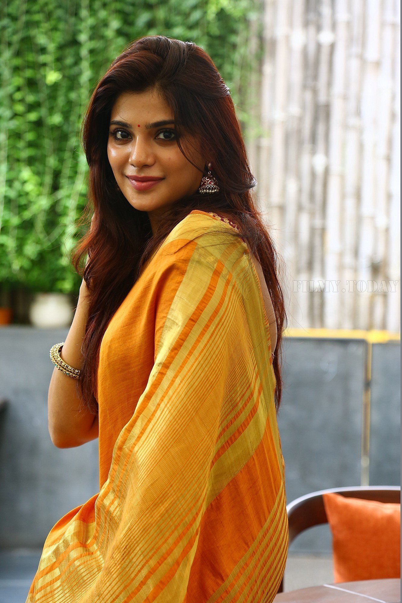 Actress Aathmika in Saree Latest Photos | Picture 1549097