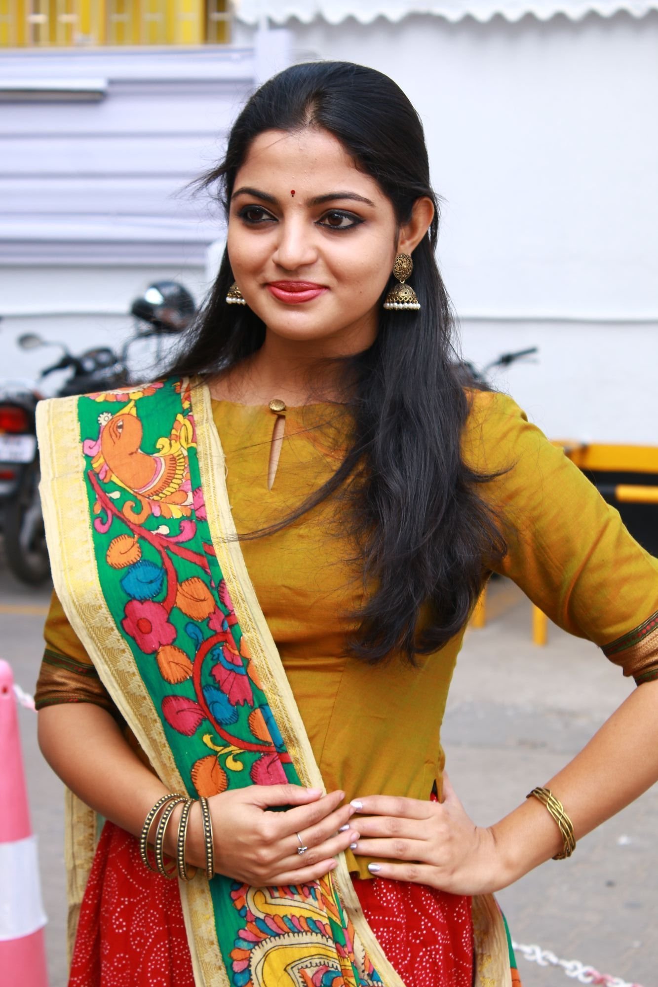 Actress Nikhila Vimal Looking Beautiful at Panjumittai Movie Audio Launch Stills | Picture 1473059