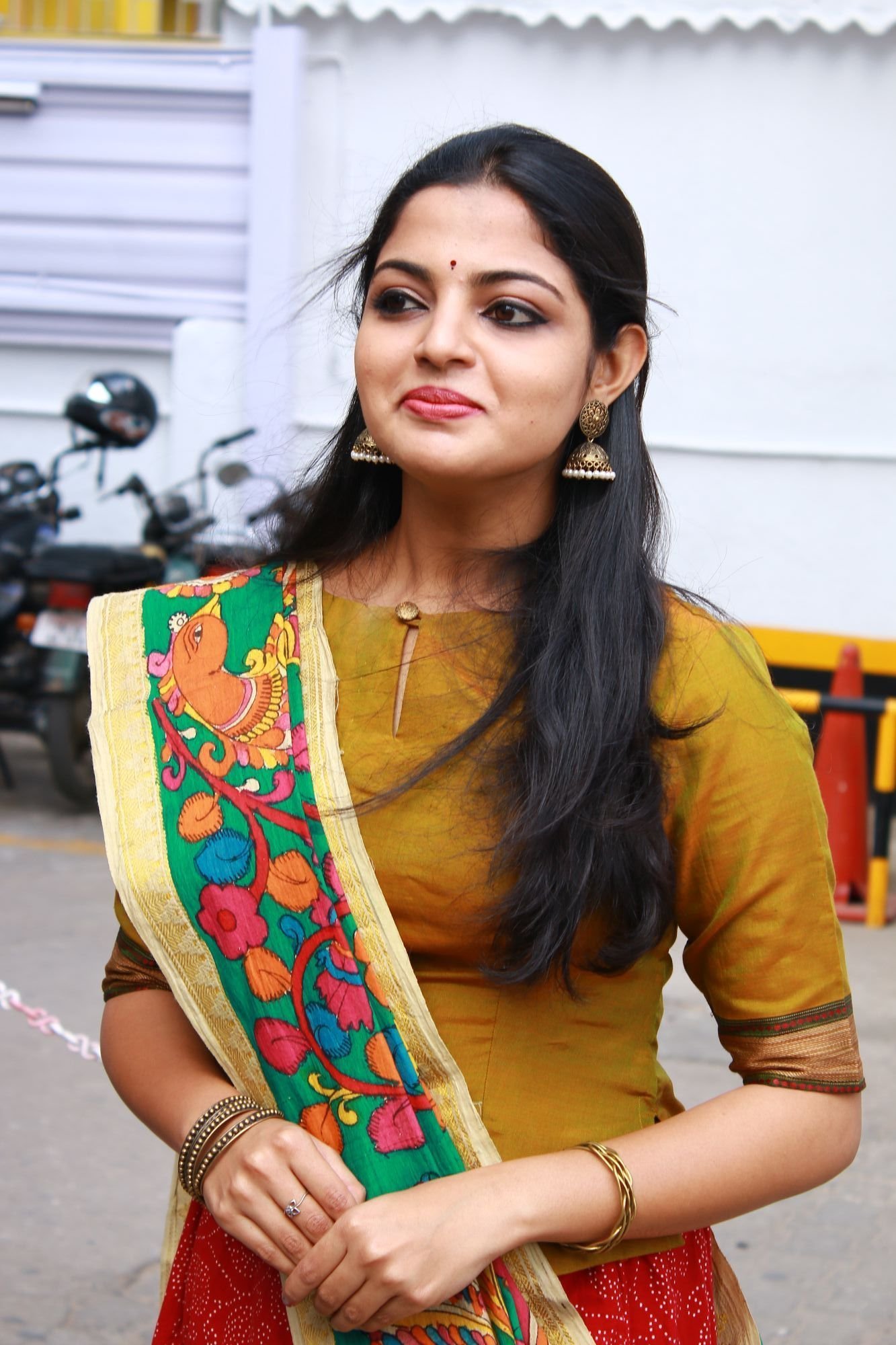 Actress Nikhila Vimal Looking Beautiful at Panjumittai Movie Audio Launch Stills | Picture 1473057