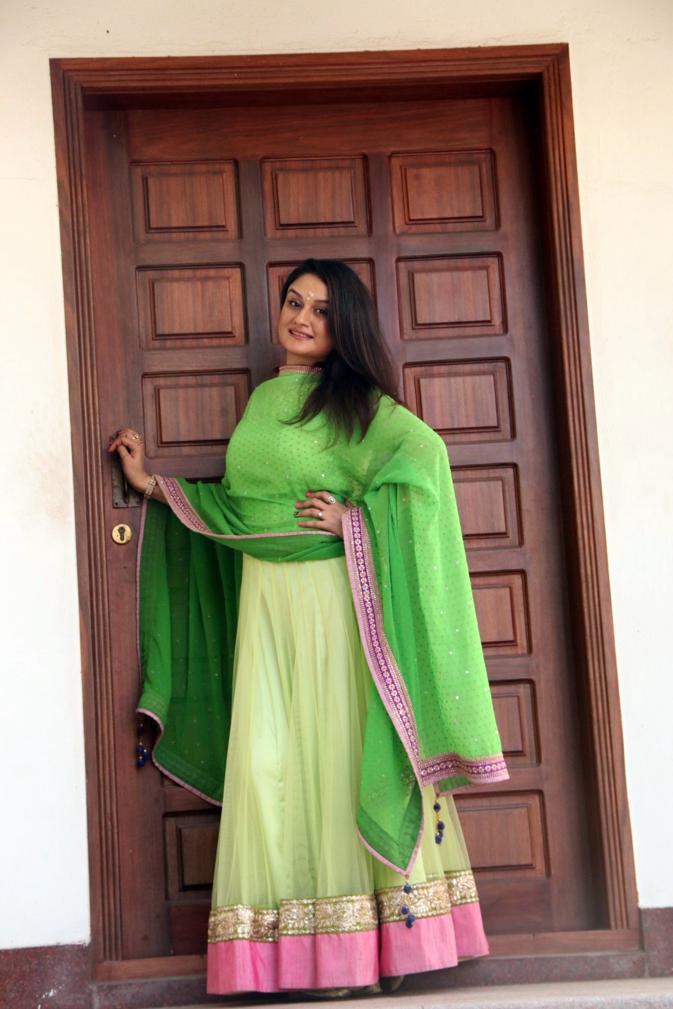 Sonia Agarwal Stills During Agalya Movie Pooja | Picture 1474573
