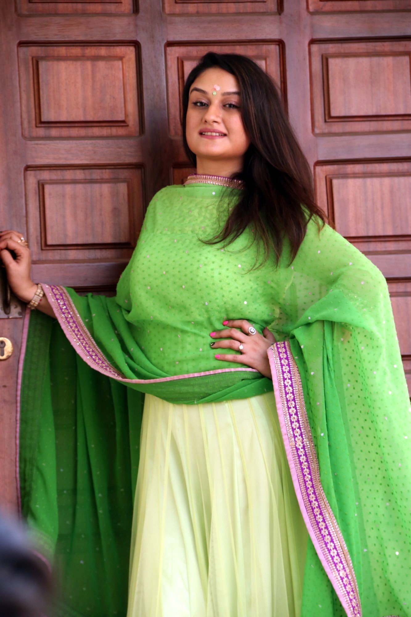Sonia Agarwal Stills During Agalya Movie Pooja | Picture 1474572