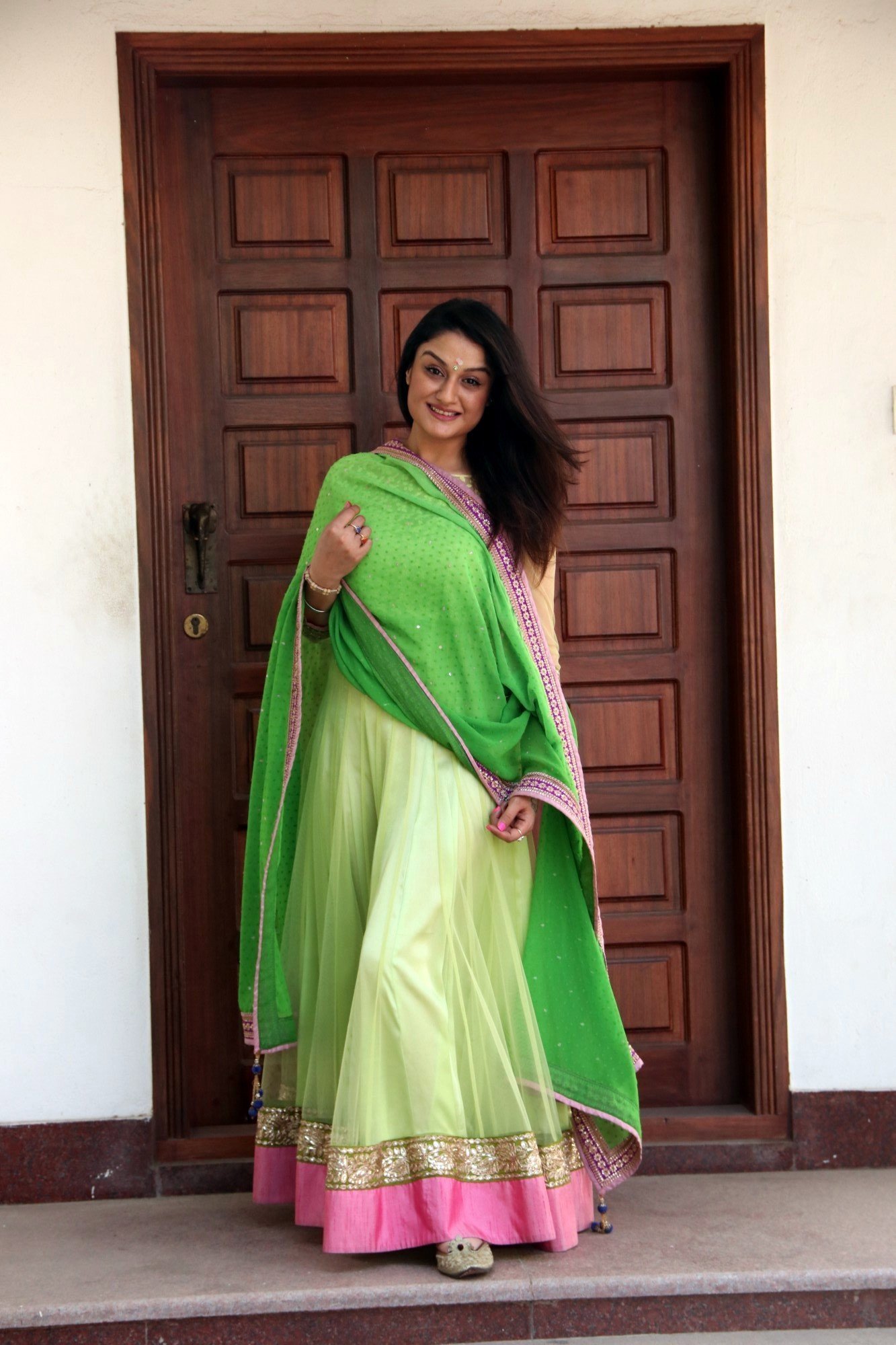 Sonia Agarwal Stills During Agalya Movie Pooja | Picture 1474561
