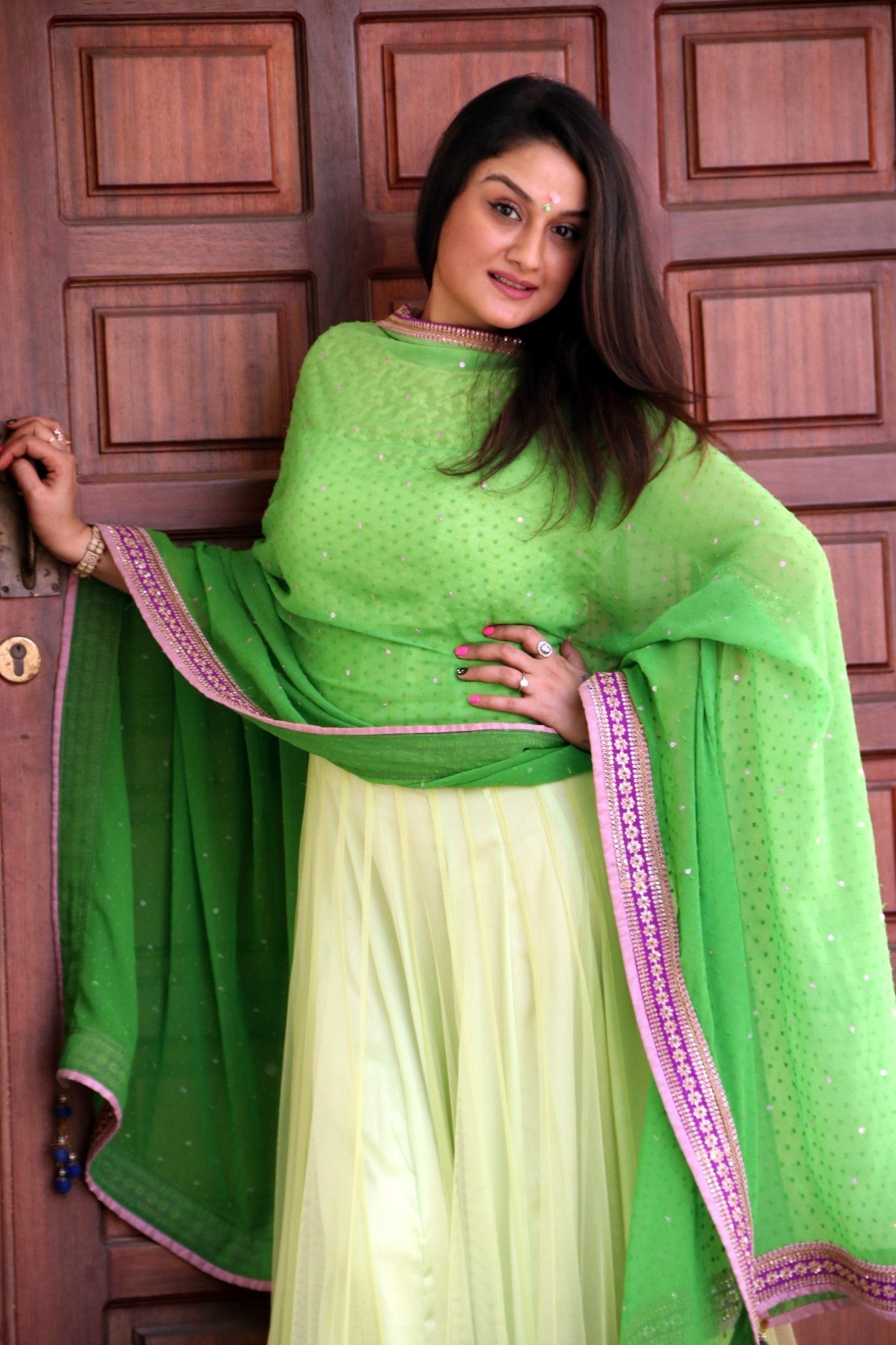 Sonia Agarwal Stills During Agalya Movie Pooja | Picture 1474571