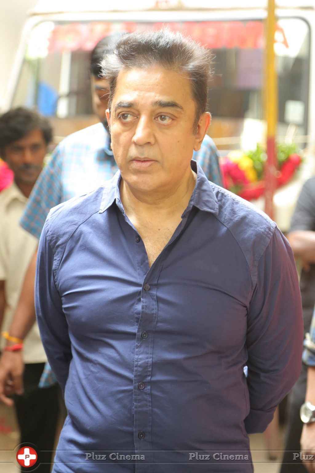 Kamal Haasan - Celebs Paying Last Respects to Actor Chandra Haasan wife Githamani Photos | Picture 1457686