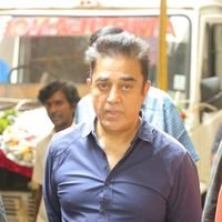 Kamal Haasan - Celebs Paying Last Respects to Actor Chandra Haasan wife Githamani Photos | Picture 1457685
