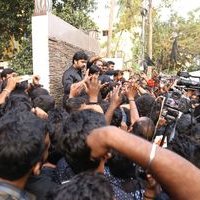 Actor STR Protest against ban of Jallikattu Photos | Picture 1460647