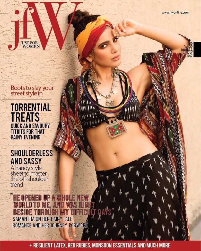 Samantha Hot Photo Shoot For JFW Magazine July 2017 | Picture 1519067