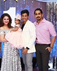 Sridevi Vijayakumar and Rahul's Daughter Rupikaa 1st Year Birthday Celebration