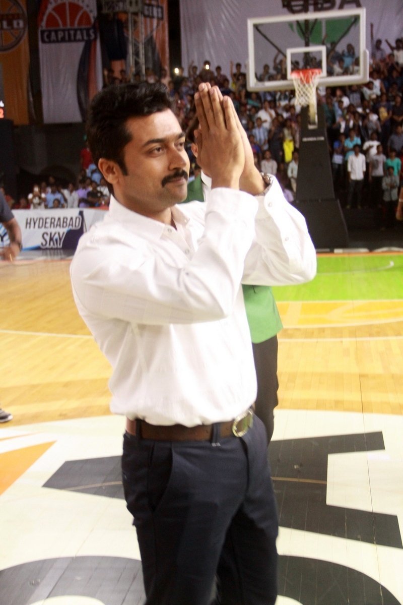 Actor Surya Felicitates UBA Pro Basketball Players in Sathyabama University Photos | Picture 1477592