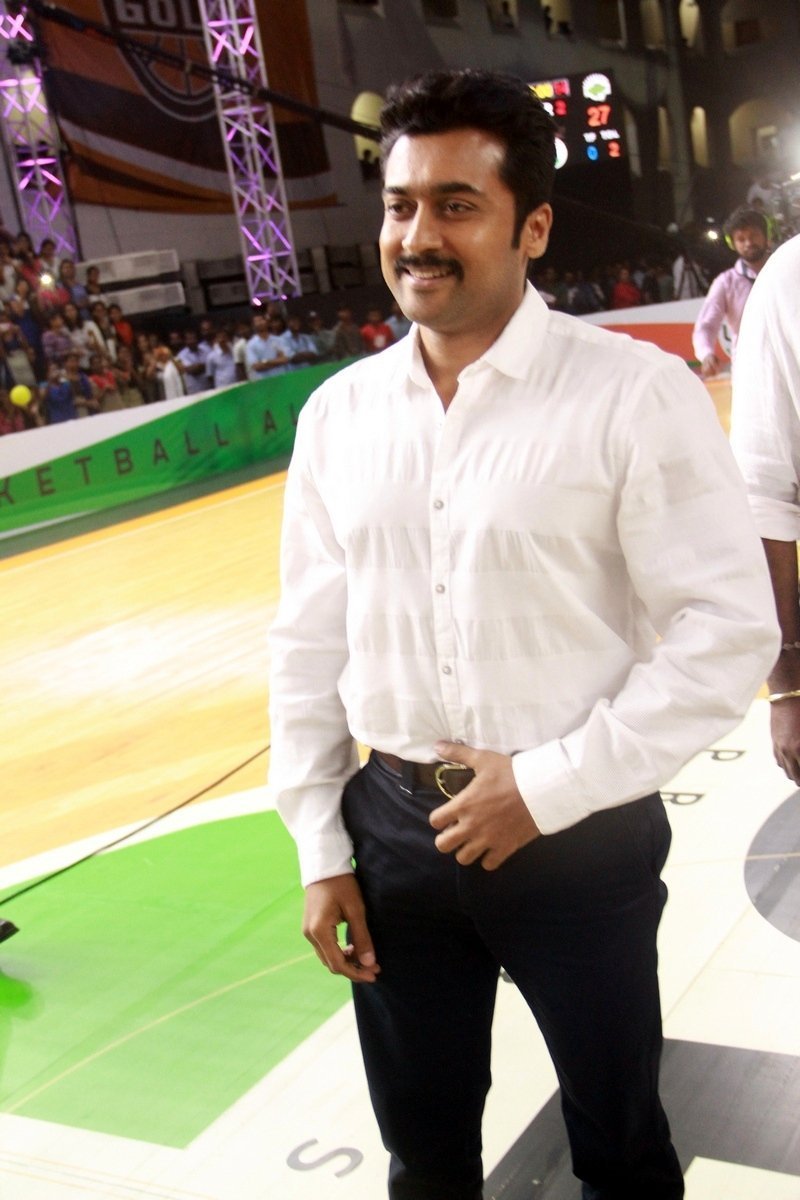 Actor Surya Felicitates UBA Pro Basketball Players in Sathyabama University Photos | Picture 1477593