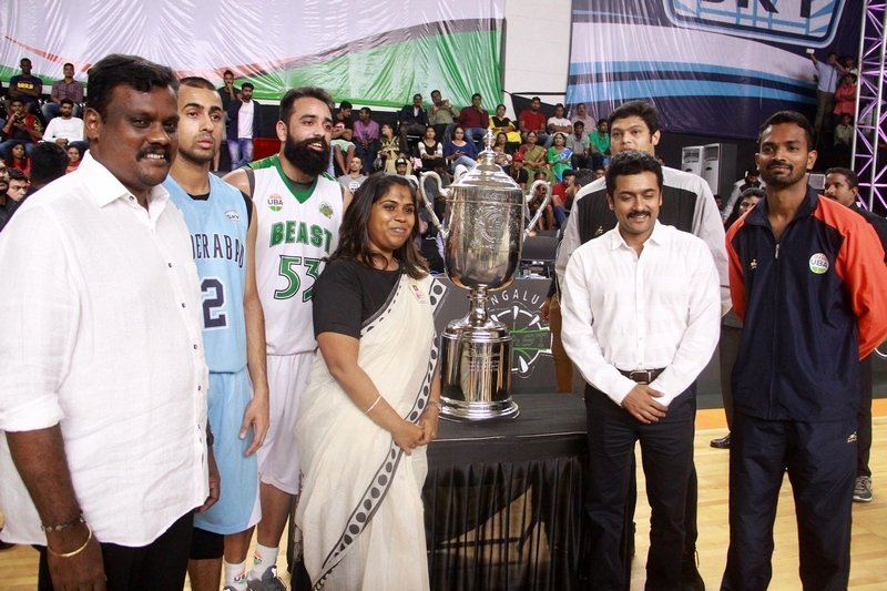 Actor Surya Felicitates UBA Pro Basketball Players in Sathyabama University Photos | Picture 1477609
