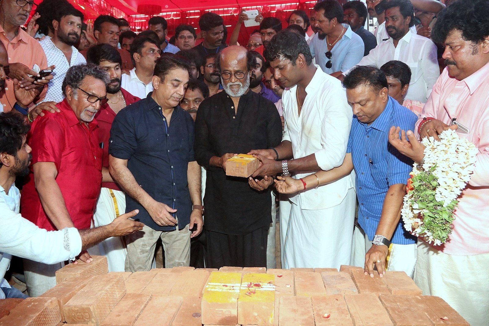 Nadigar Sangam New Building Foundation Laying Ceremony Photos | Picture 1489939