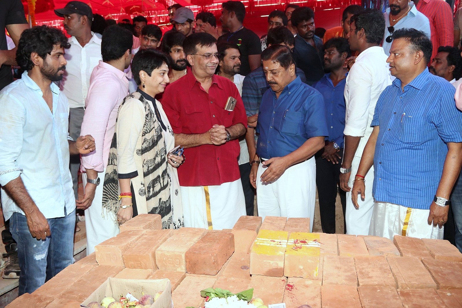 Nadigar Sangam New Building Foundation Laying Ceremony Photos | Picture 1489935