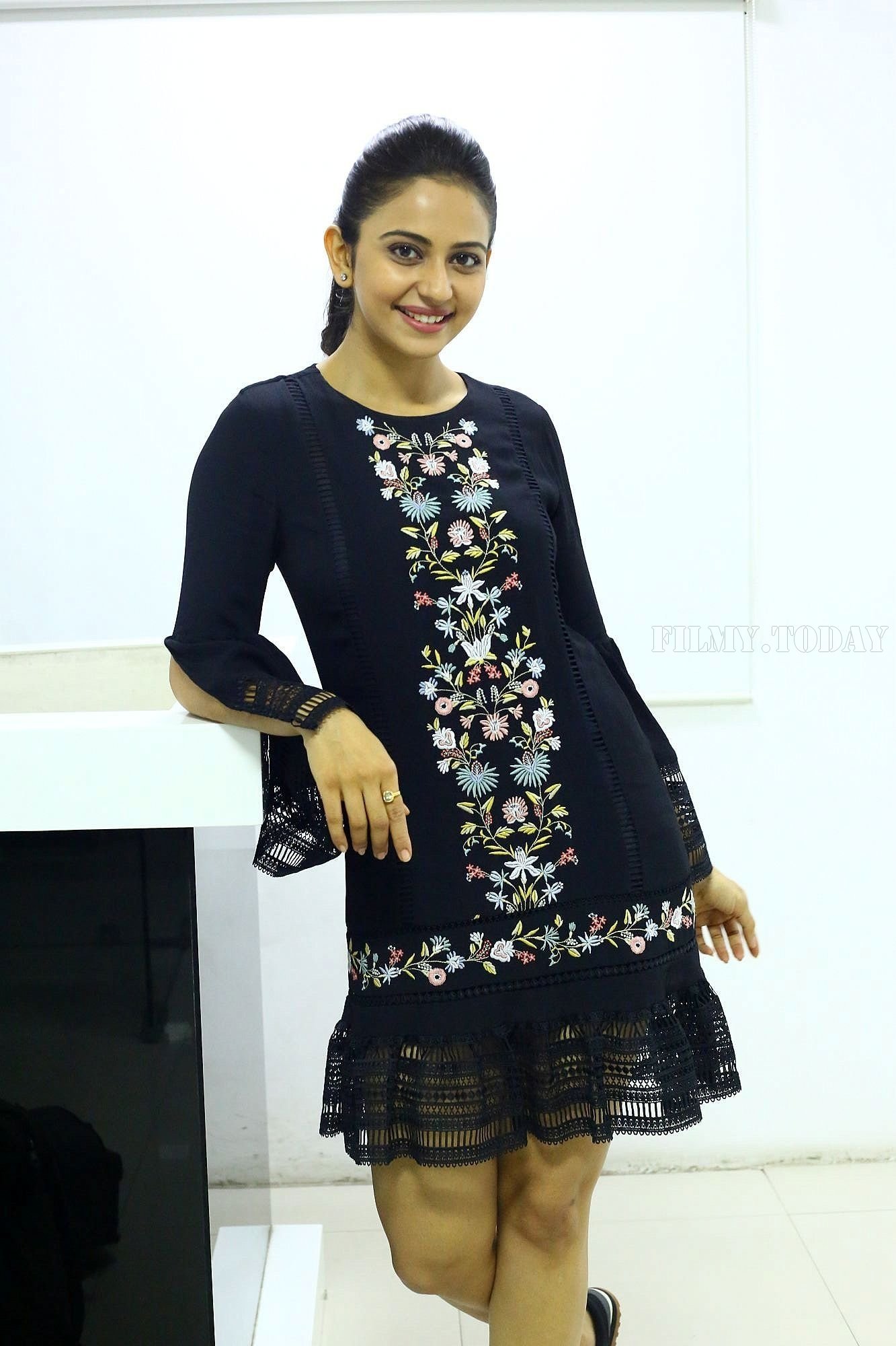 Actress Rakul Preet Singh Photoshoot during Theeran Adhigaram Ondru Team Interview Photos | Picture 1543378