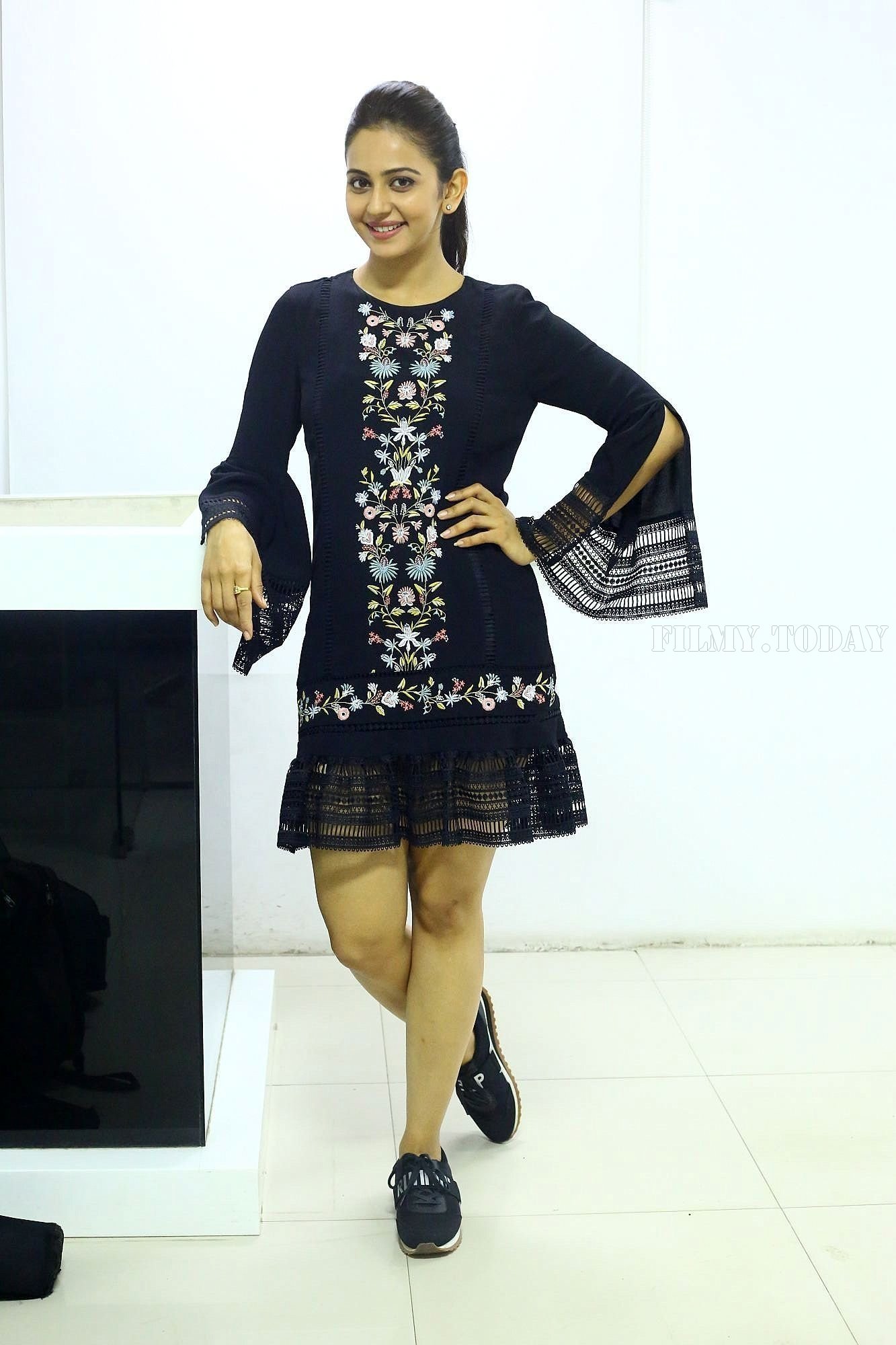 Actress Rakul Preet Singh Photoshoot during Theeran Adhigaram Ondru Team Interview Photos | Picture 1543373