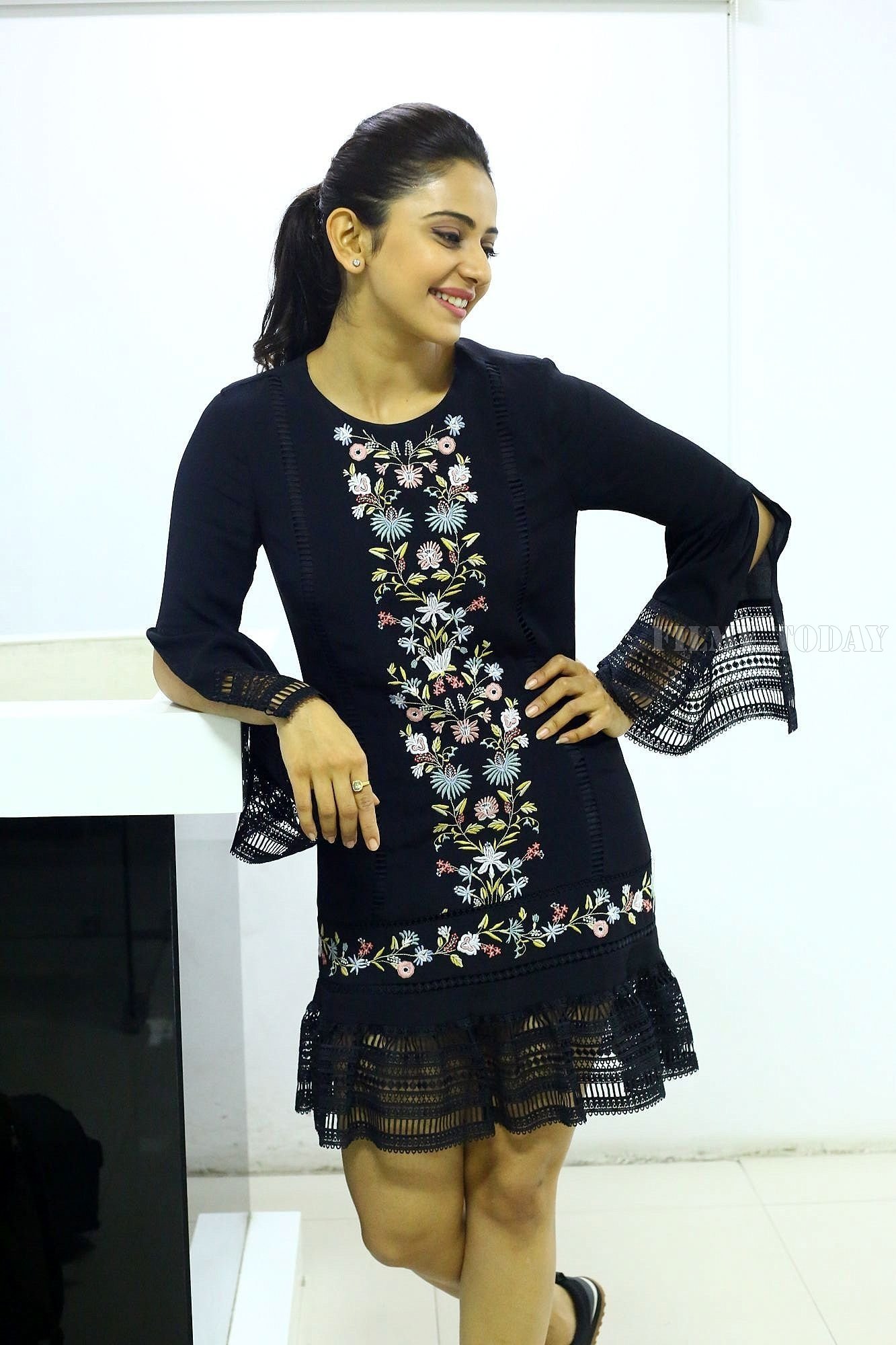 Actress Rakul Preet Singh Photoshoot during Theeran Adhigaram Ondru Team Interview Photos | Picture 1543377