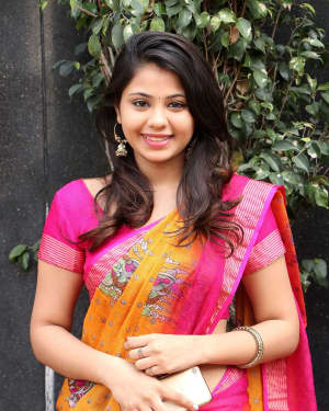 Actress Monikha at Nenjil Thunivirunthal Premier Show Photos