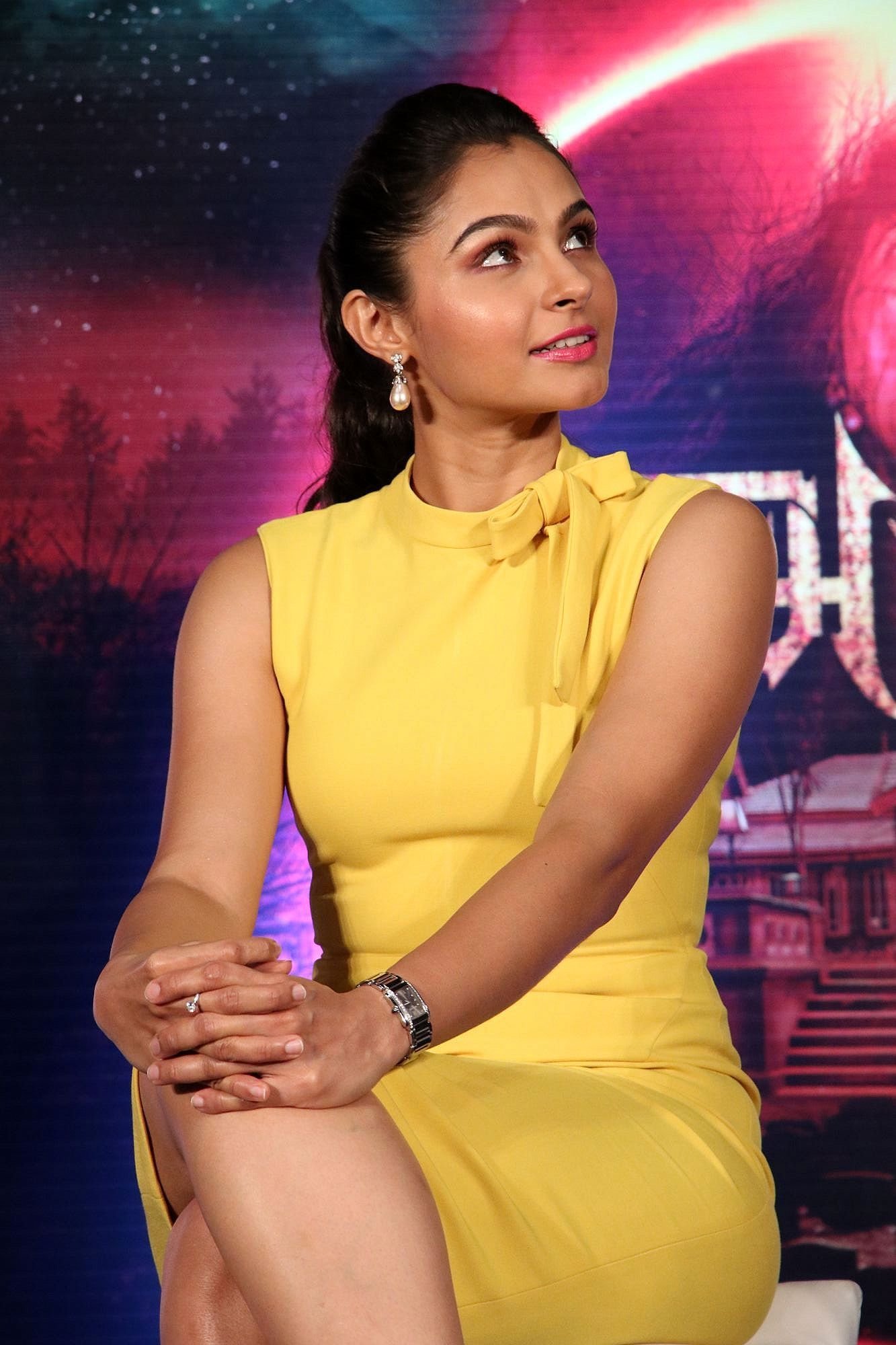 Andrea Jeremiah - Aval Movie Trailer Launch Photos | Picture 1534927