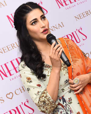 Actress Shruti Haasan launches Neeru's the First Flagship Family Store | Picture 1536189
