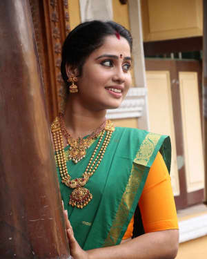 Actress Jismy Stills at Siva Manasula Pushpa Shooting Spot | Picture 1527361