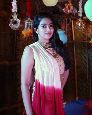 Actress Saara Deva Photoshoot during Vishal Sister Wedding Reception | Picture 1527340