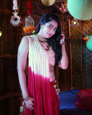 Actress Saara Deva Photoshoot during Vishal Sister Wedding Reception | Picture 1527342