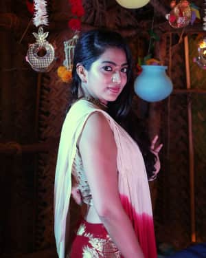 Actress Saara Deva Photoshoot during Vishal Sister Wedding Reception | Picture 1527350