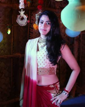 Actress Saara Deva Photoshoot during Vishal Sister Wedding Reception | Picture 1527345