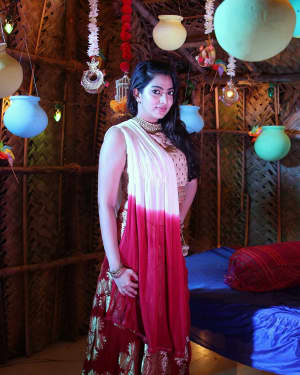 Actress Saara Deva Photoshoot during Vishal Sister Wedding Reception | Picture 1527341