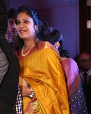 Swetha Mohan - Music Director Dharan Kumar - Actress Deekshitha Wedding Reception Photos