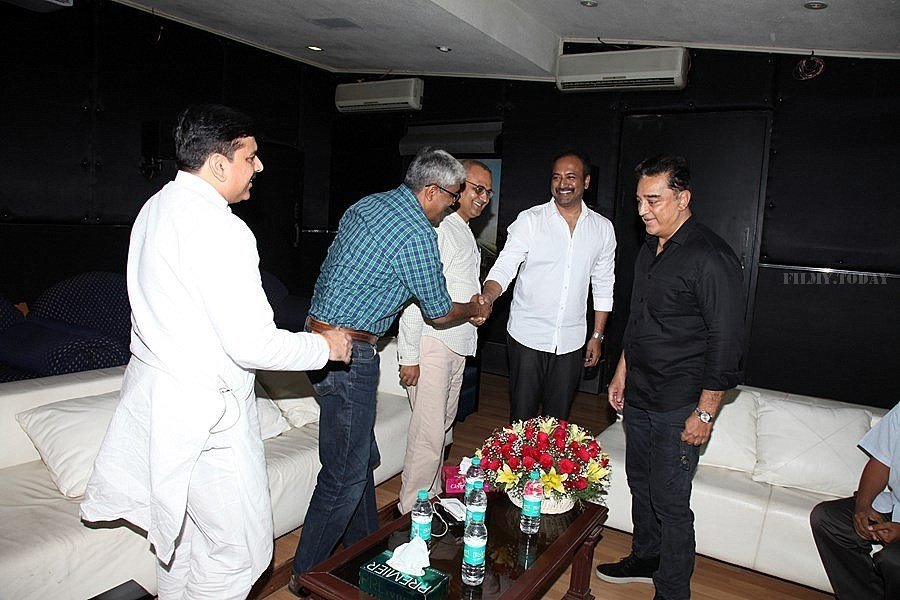 In Pics: Kamal Haasan meets Delhi's CM Arvind Kejriwal | Picture 1529349