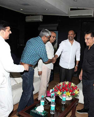 In Pics: Kamal Haasan meets Delhi's CM Arvind Kejriwal