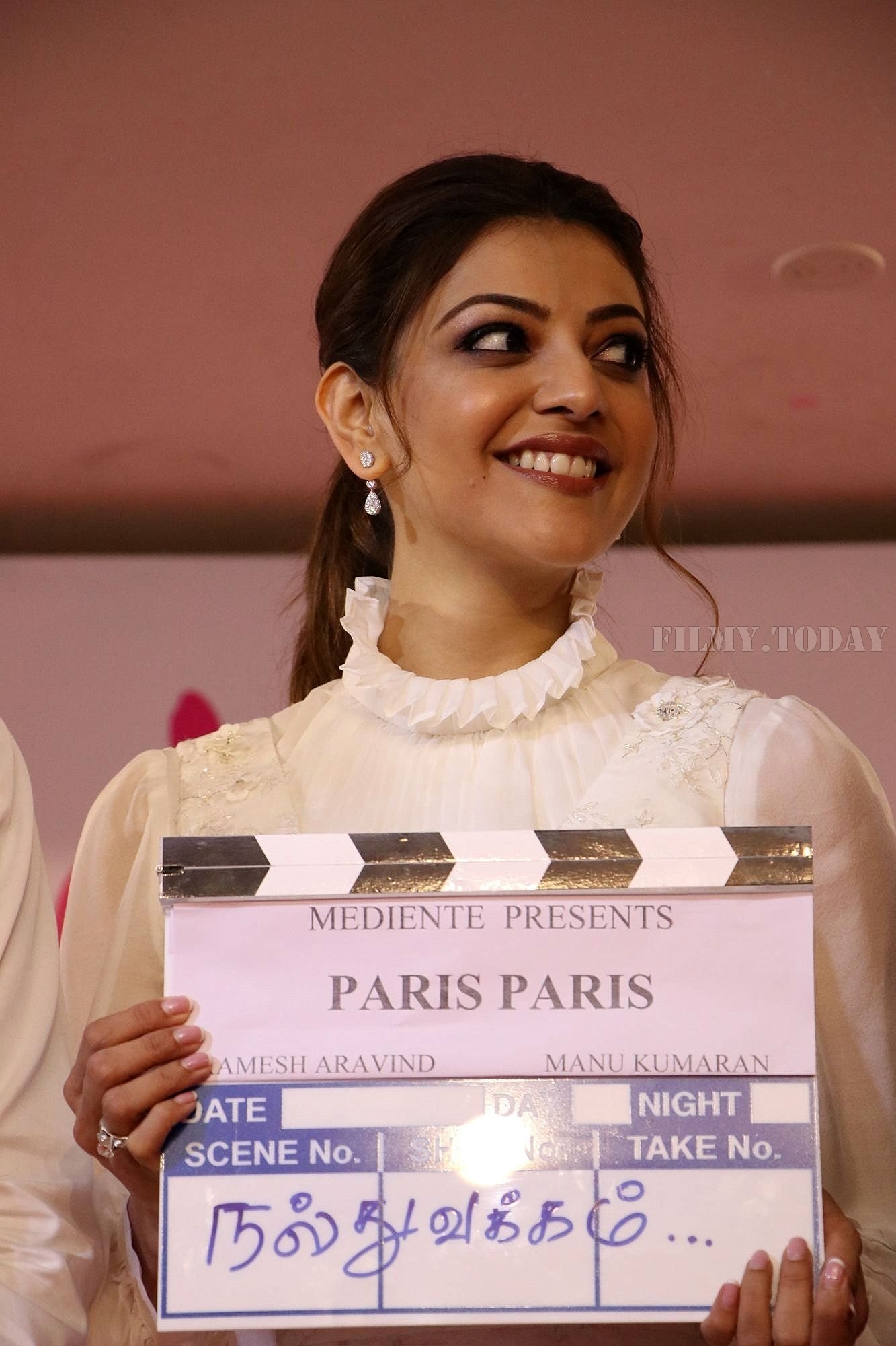 Kajal Aggarwal - Paris Paris Movie Pooja Photos | Picture 1531002