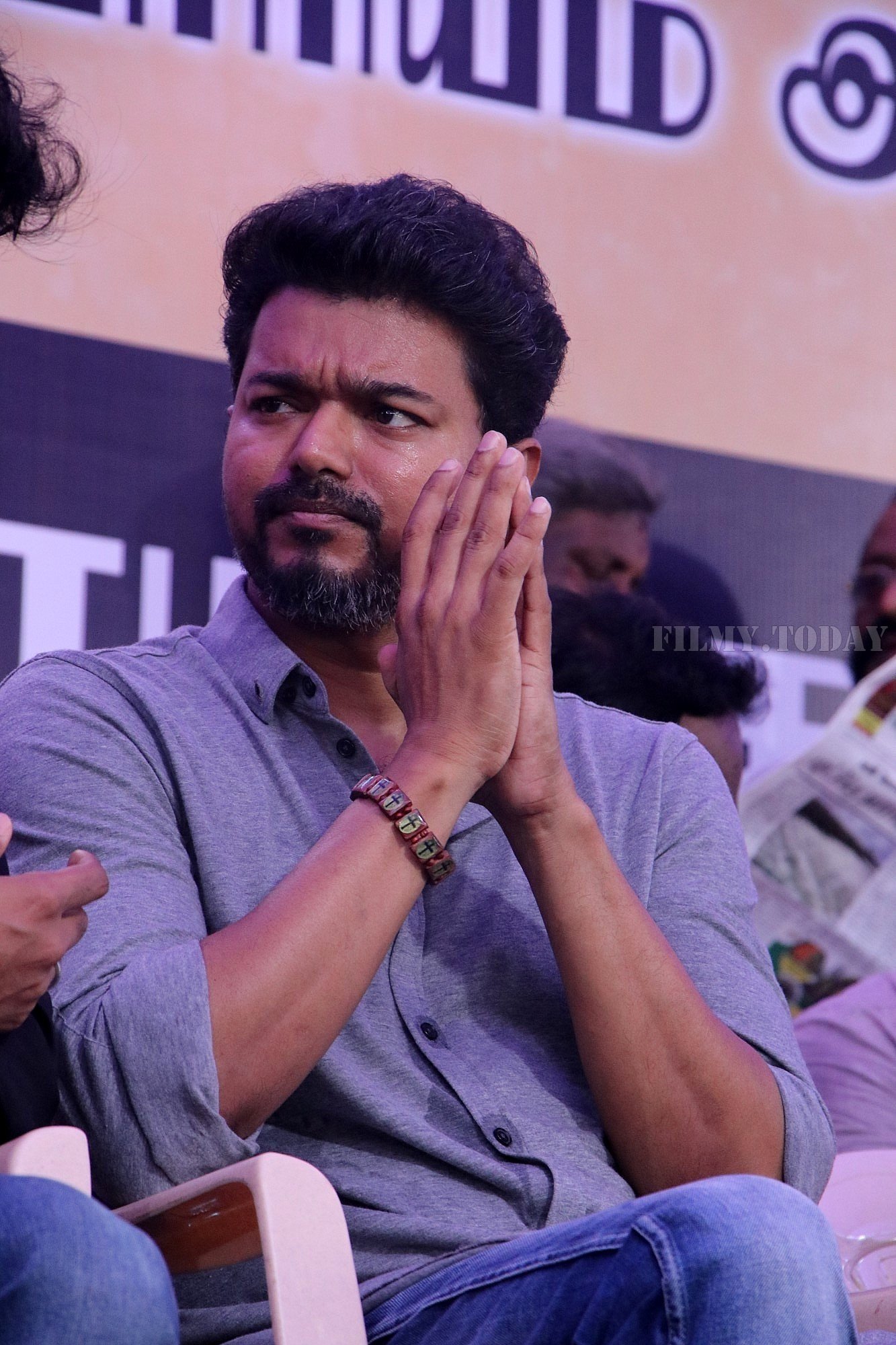 Vijay - Photos: Tamil Film Industry's protest against Sterlite and Cauvery Issue | Picture 1576018